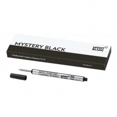 Recharge pour rollerball sans capuchon Mystery Black