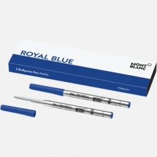 2 recharges pour stylo bille (M) Royal Blue
