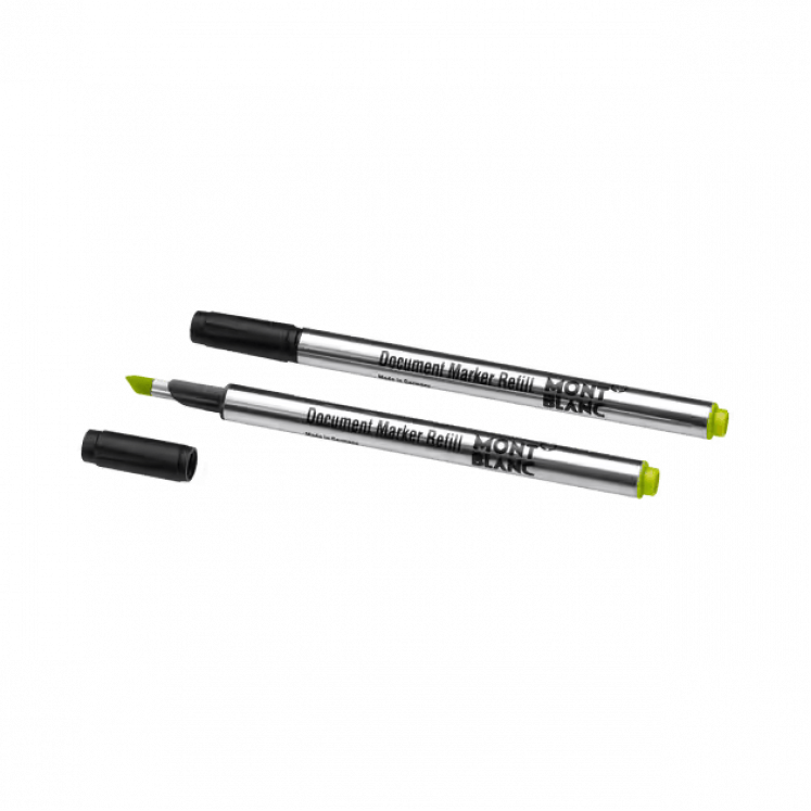 2x Recharges pour Surligneur, Luminous Green