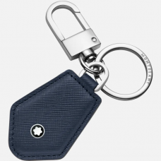 Porte-clés en forme de losange Montblanc Sartorial bleu