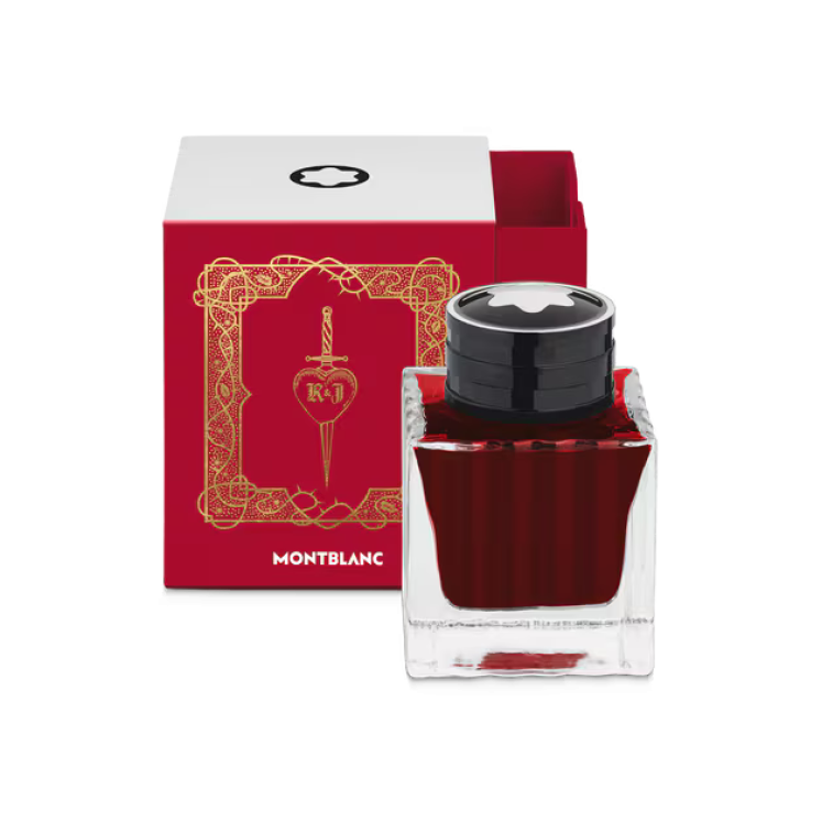 Flacon d’Encre, Meisterstück Roméo et Juliette, rouge Verona, 50 ml