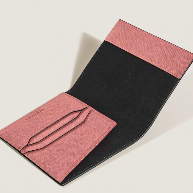 Porte-Passeport en Cuir Sartorial