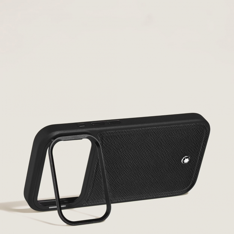 Étui Rigide pour Iphone 18 Pro en Cuir Sartorial