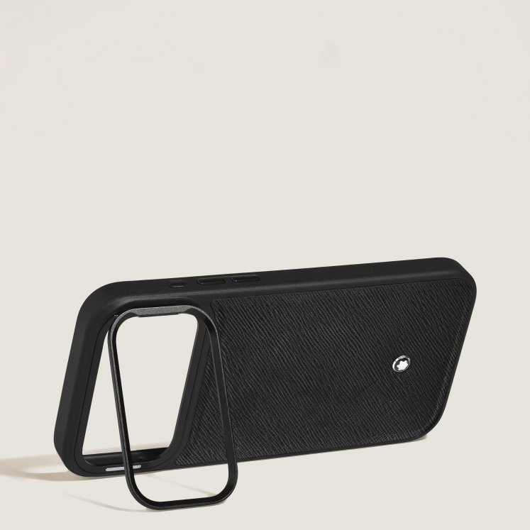 Étui Rigide pour Iphone 18 Pro Max en Cuir Sartorial