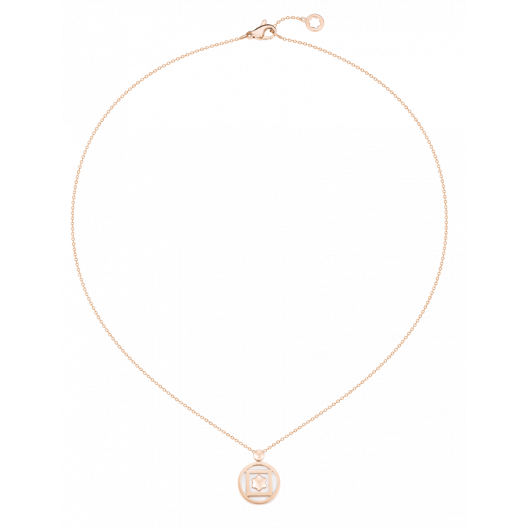 Collier Terre et Ciel Or rose