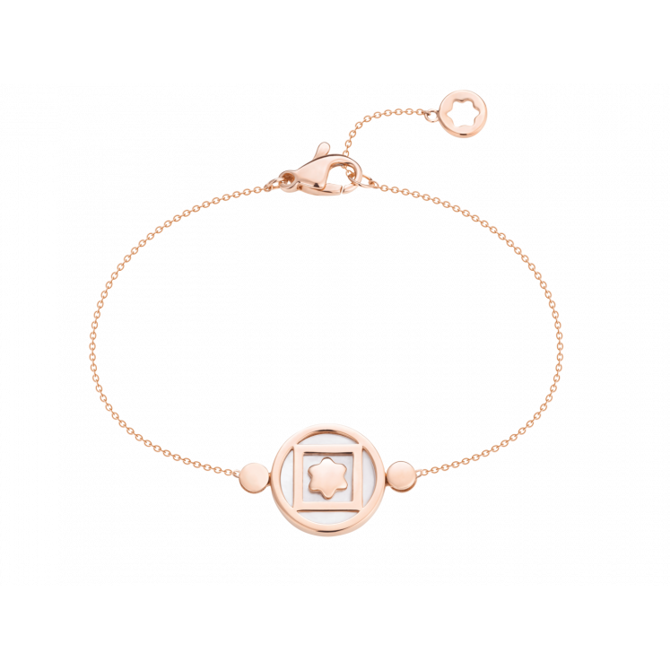 Bracelet Terre et Ciel Or Rose et Nacre