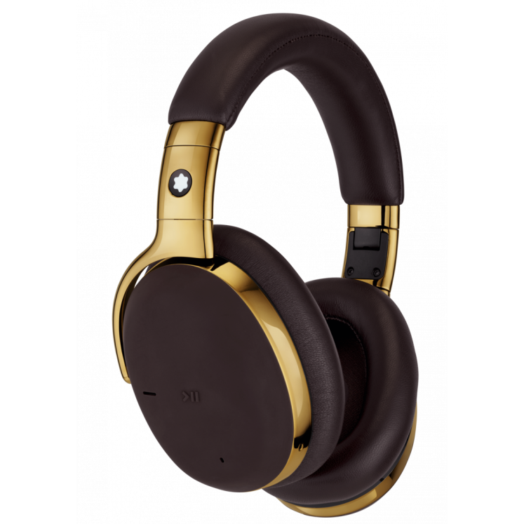 Casque de voyage connecté Montblanc MB 01 marron