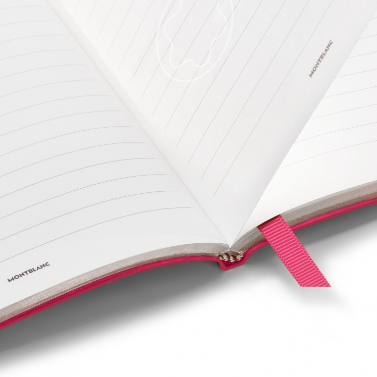 Carnet #146 Montblanc Fine Stationery, Pink, avec lignes