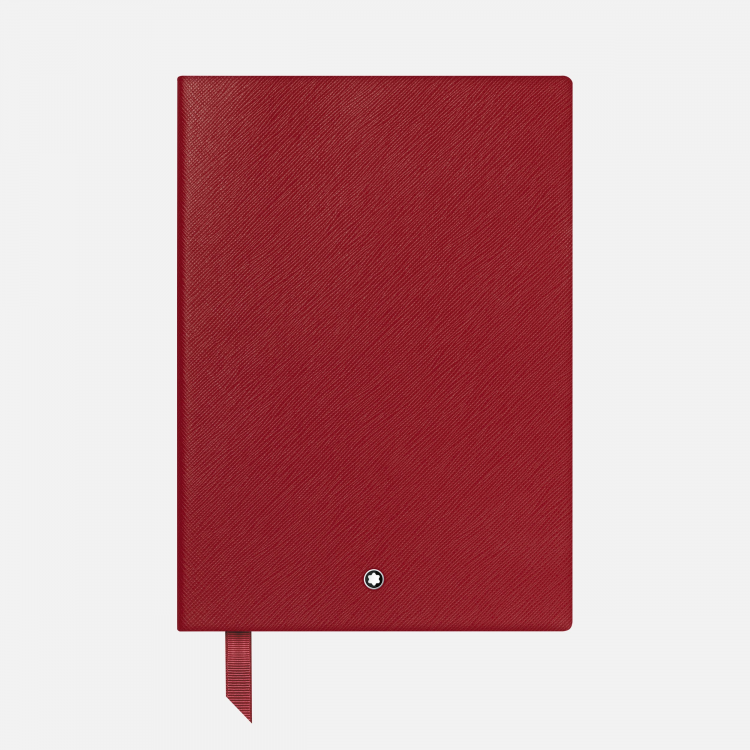 Carnet #146 Montblanc Fine Stationery, Red, avec lignes