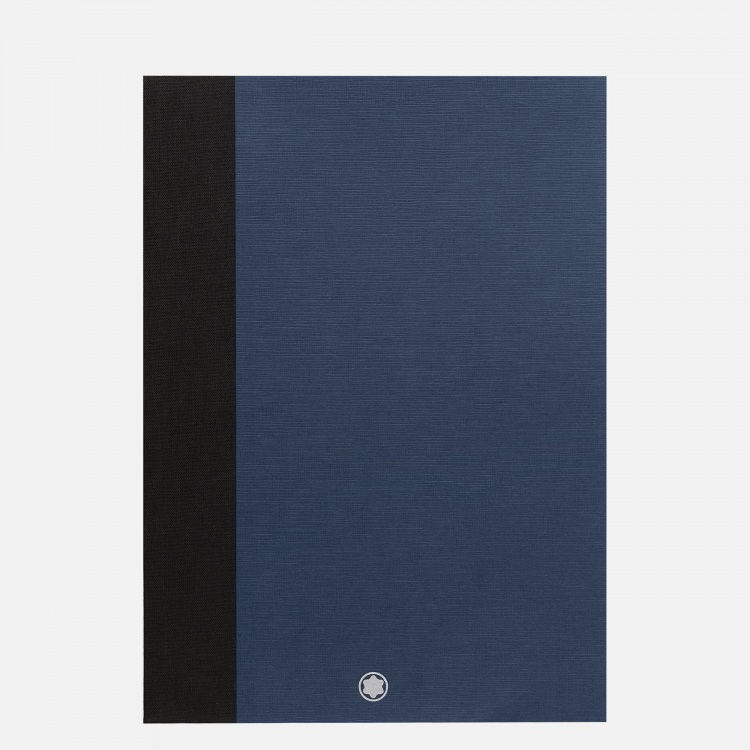 2 carnets #146 fins Montblanc Fine Stationery, bleus, avec pages blanches, pour Augmented Paper