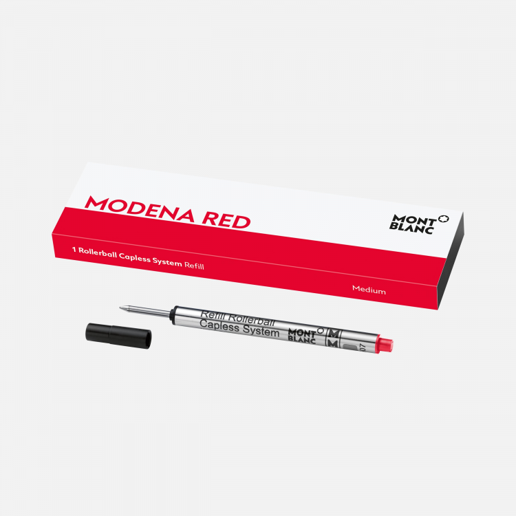 1 recharge pour rollerball sans capuchon (M), Modena Red