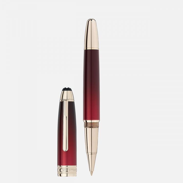 Rollerball Meisterstück Calligraphy Solitaire Burgundy Lacquer