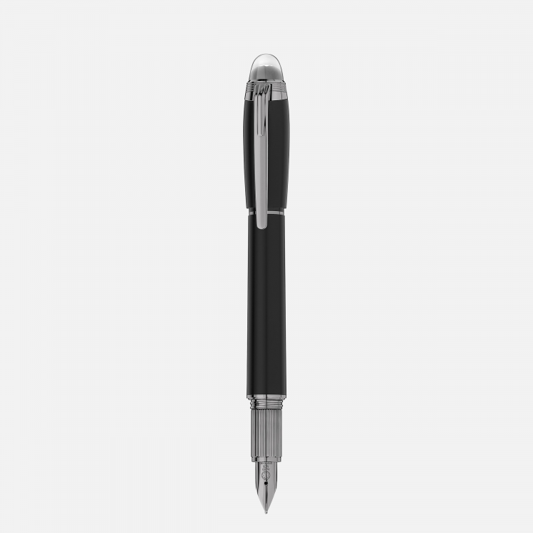 Stylo plume StarWalker Ultra Black Precious Resin (F)