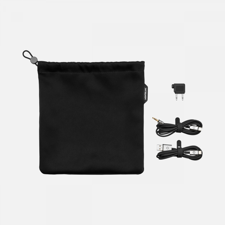 Coffret de voyage noir pour casque Montblanc MB 01