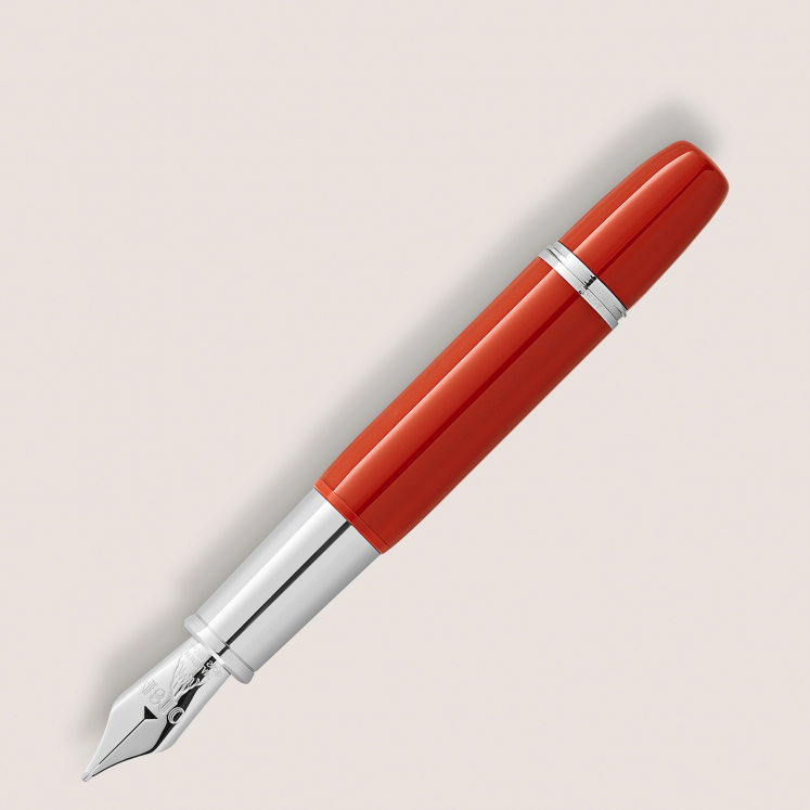 Stylo-Plume Montblanc Heritage Rouge et Noir « Baby » Édition Spéciale Corail