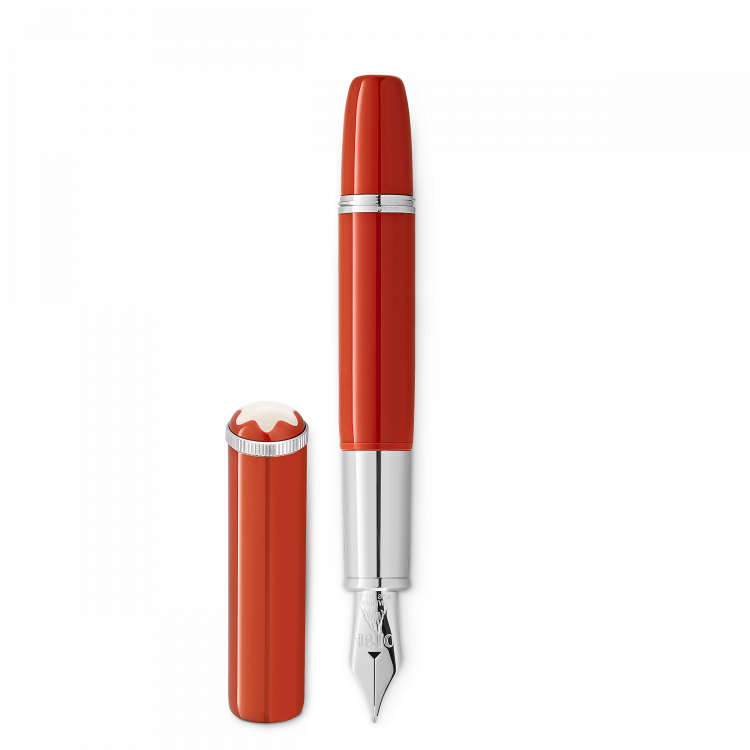 Stylo-Plume Montblanc Heritage Rouge et Noir « Baby » Édition Spéciale Corail