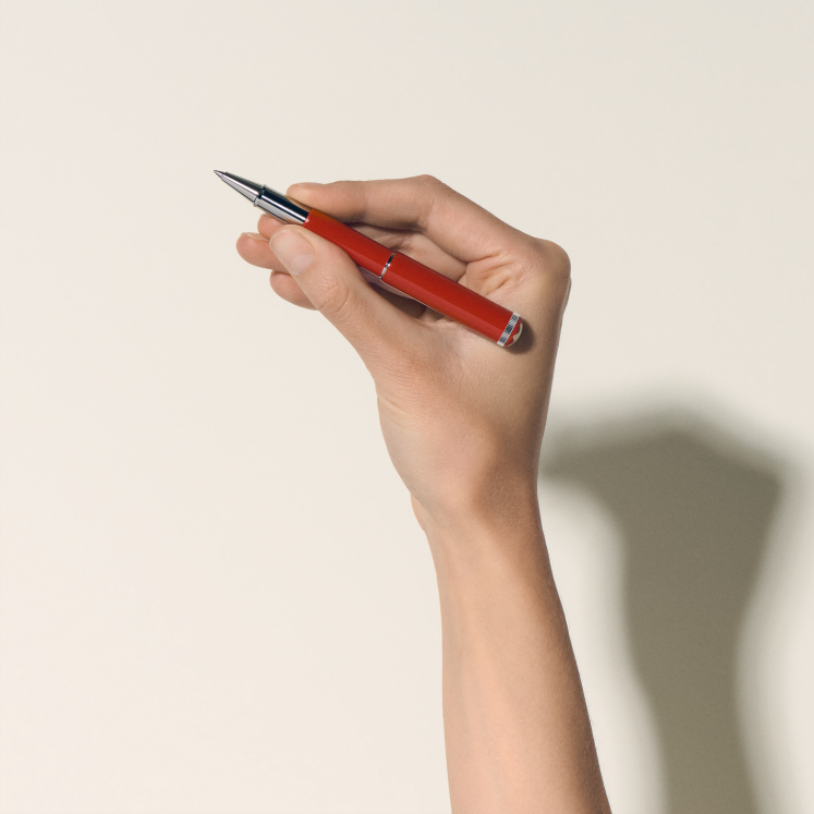 Rollerball Montblanc Heritage Rouge et Noir « Baby » Édition Spéciale Corail
