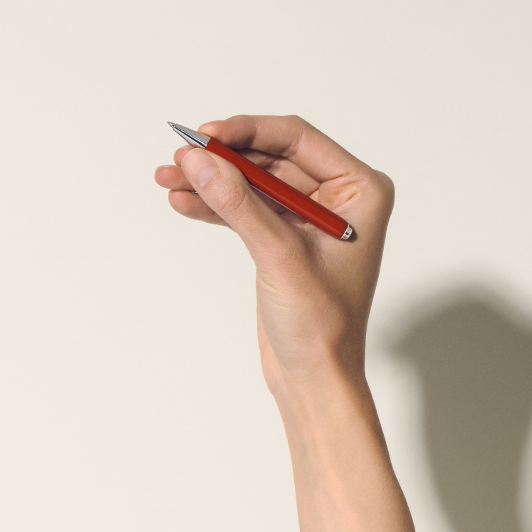 Stylo-Bille Montblanc Heritage Rouge et Noir « Baby » Édition Spéciale Corail