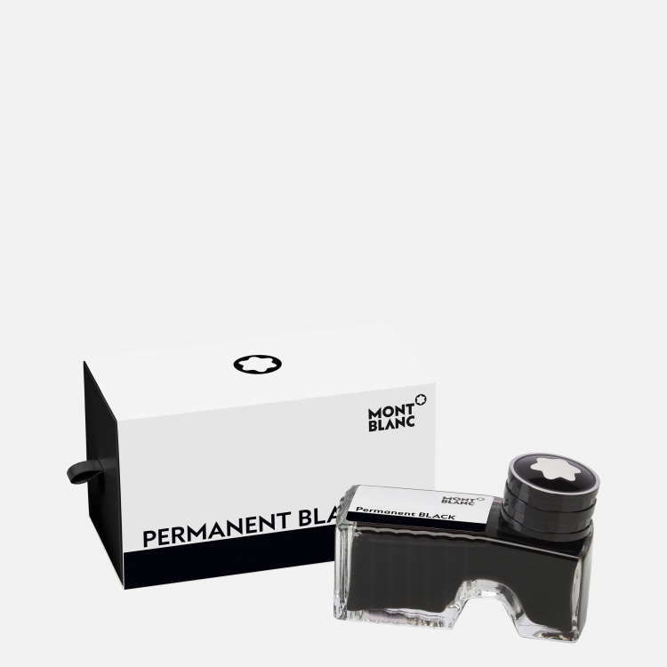 Flacon d'encre permanent noir, 60 ml, DIN ISO 14145-2