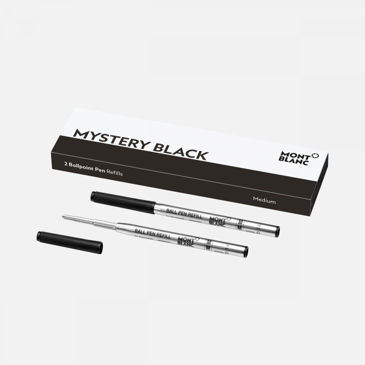 2 recharges pour stylo bille (M) Mystery Black
