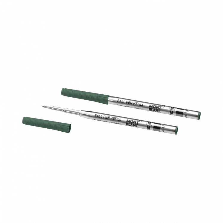 2x Recharges pour Stylo Bille, Irish Green