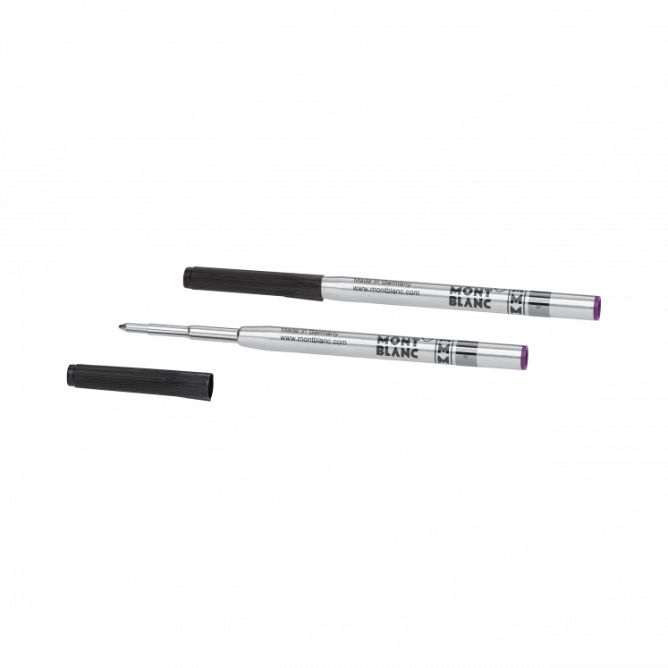 2 recharges pour stylo bille (M) Amethyst Purple