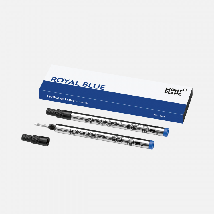 2 recharges pour rollerball LeGrand (M), Royal Blue