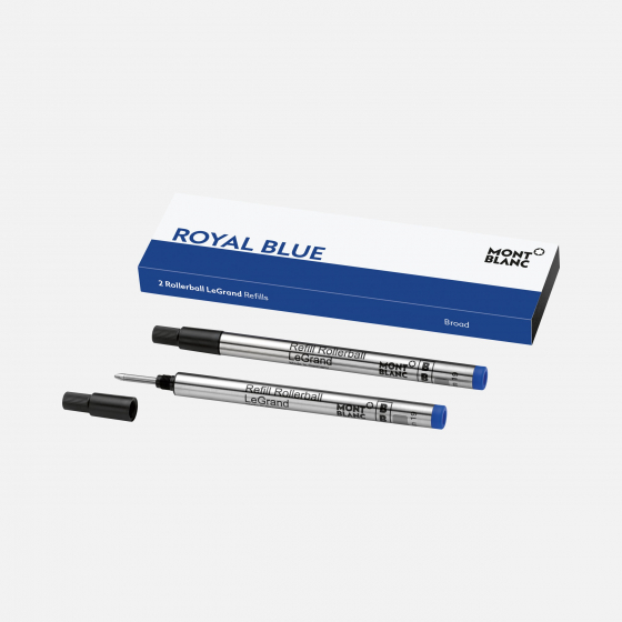 2 recharges pour rollerball LeGrand (L), Royal Blue