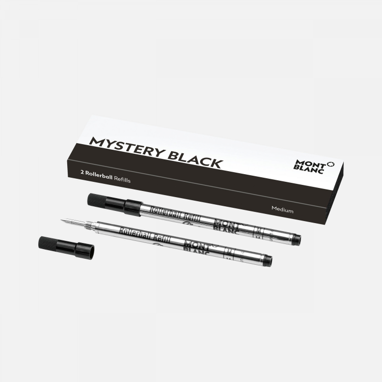 2 recharges pour rollerball Medium Mystery Black