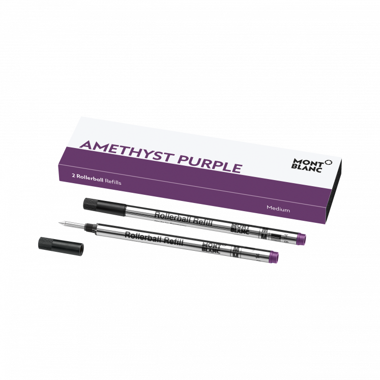 2x Recharges pour Rollerball, Amethyst Purple