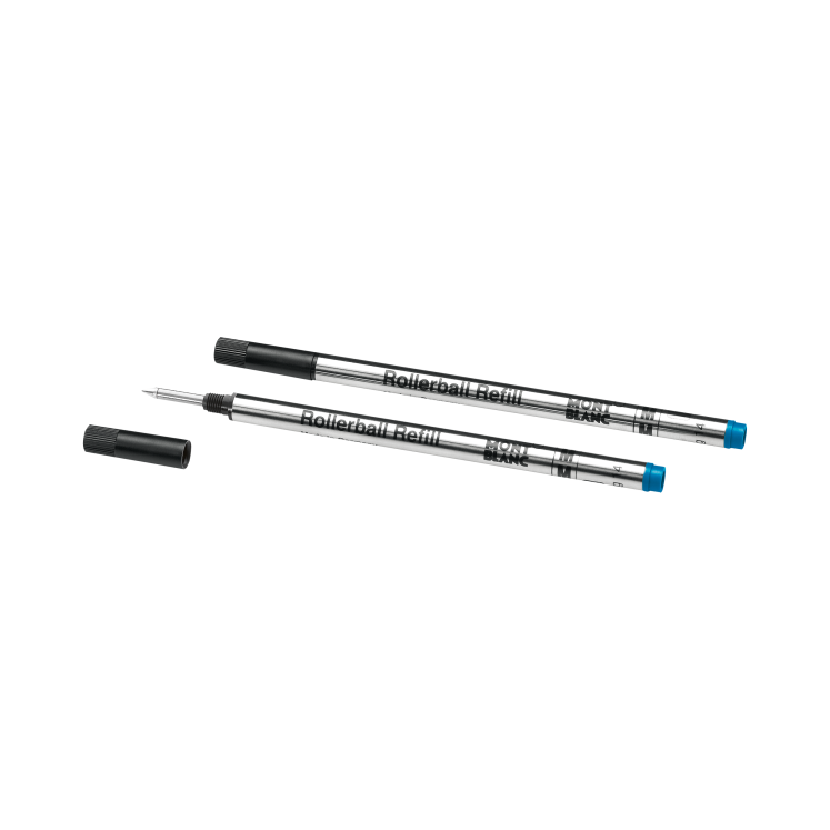2x Recharges pour Rollerball, Barbados Blue