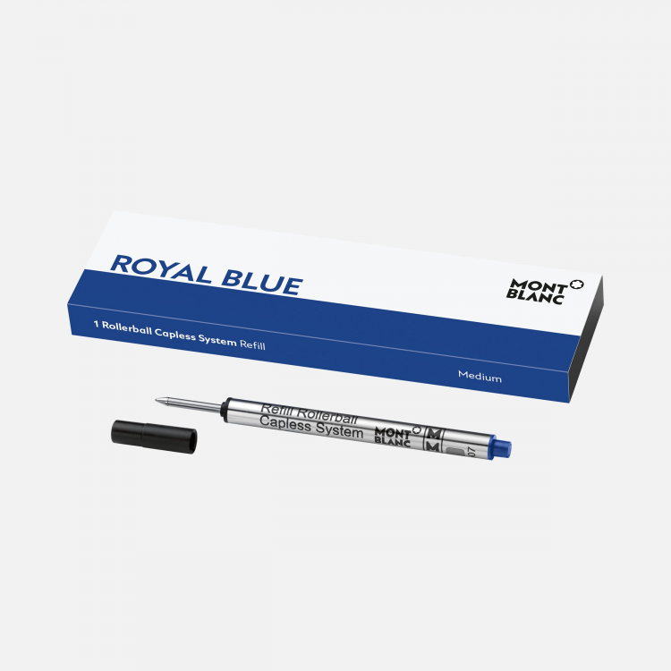 1 recharge pour rollerball sans capuchon (M) Royal Blue
