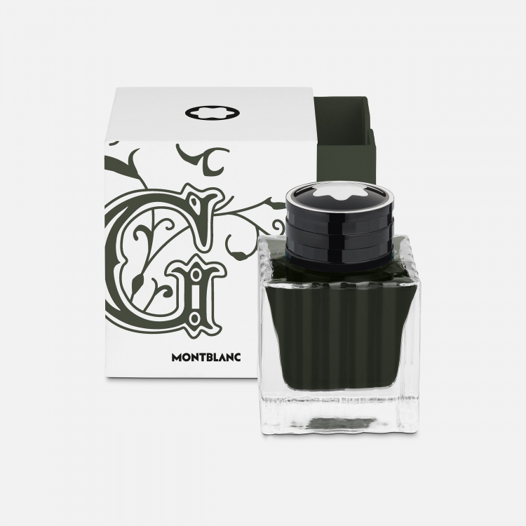 Encrier 50 ml, vert, Hommage aux frères Grimm