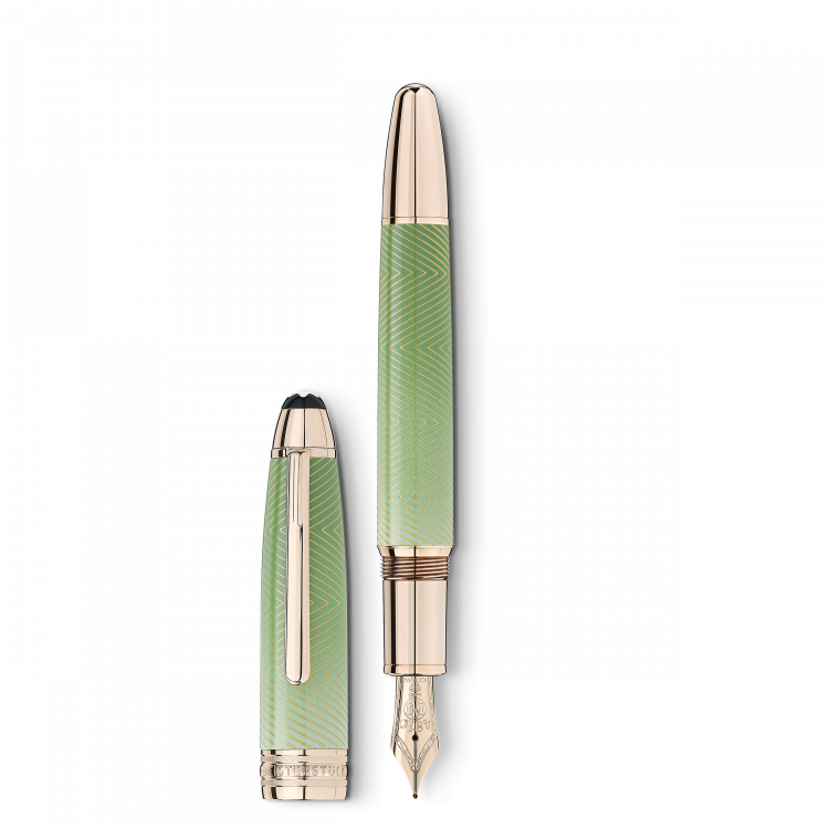 Stylo plume Meisterstück Calligraphy Solitaire Celadon Dégradé
