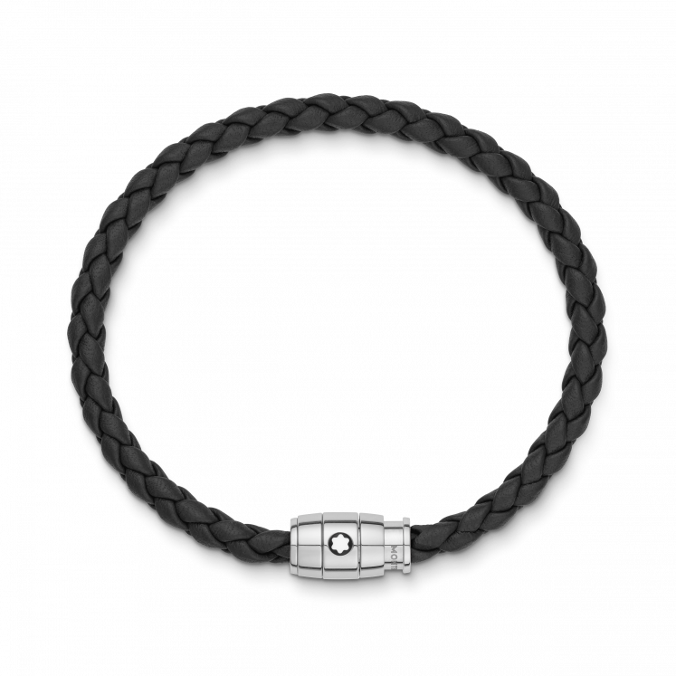 Bracelet 3 Anneaux en Cuir Soft