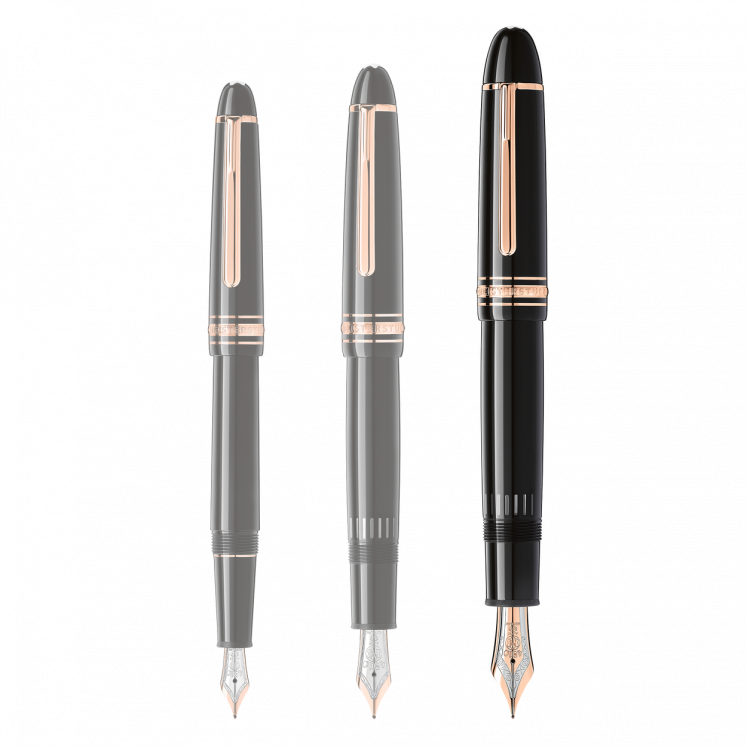 Stylo-Plume Meisterstück avec métal doré Rose