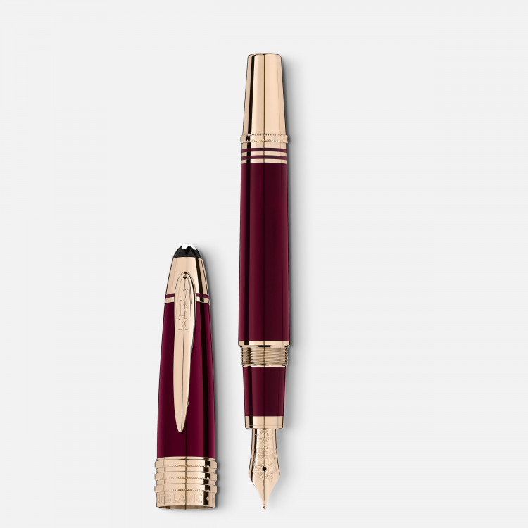 Stylo plume John F. Kennedy Special Edition rouge bordeaux