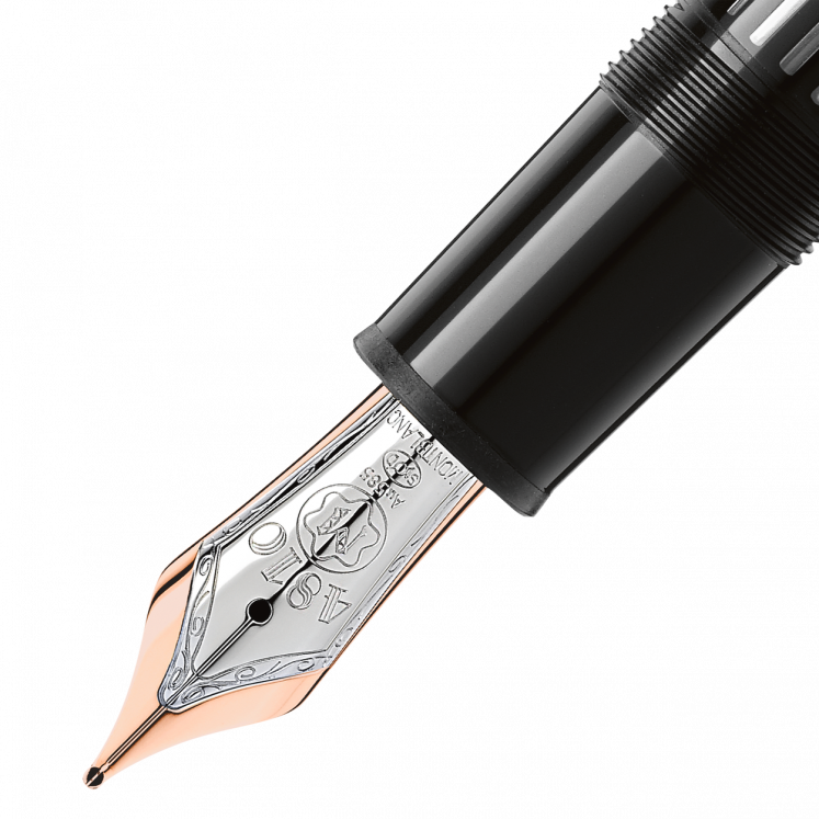 Stylo-Plume Meisterstück avec métal doré Rose