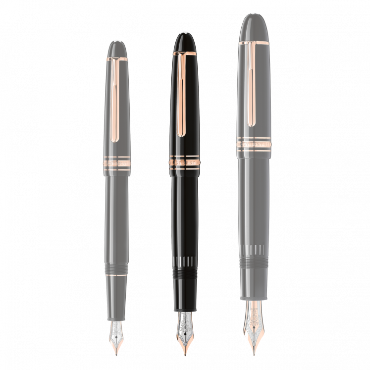 Stylo-Plume Meisterstück avec métal doré Rose