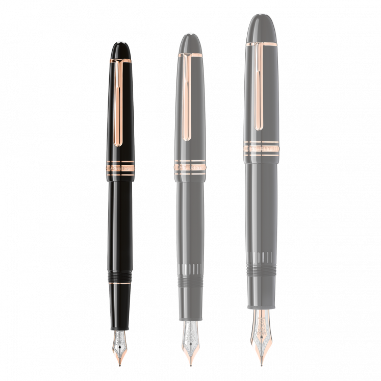 Stylo-Plume Meisterstück avec métal doré Rose