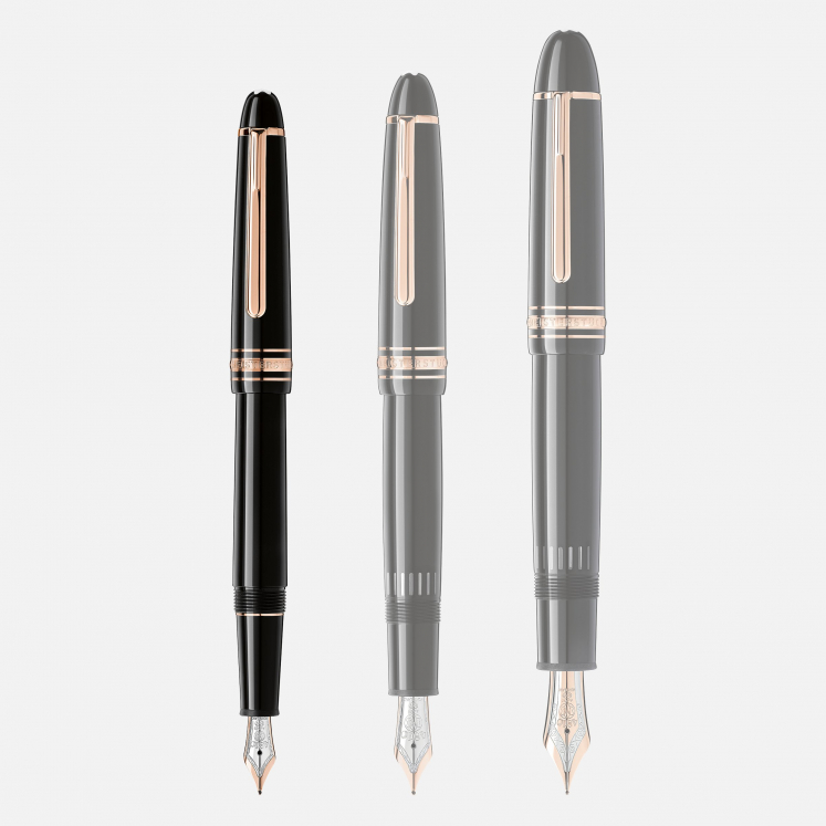 Stylo-Plume Meisterstück avec métal doré Rose