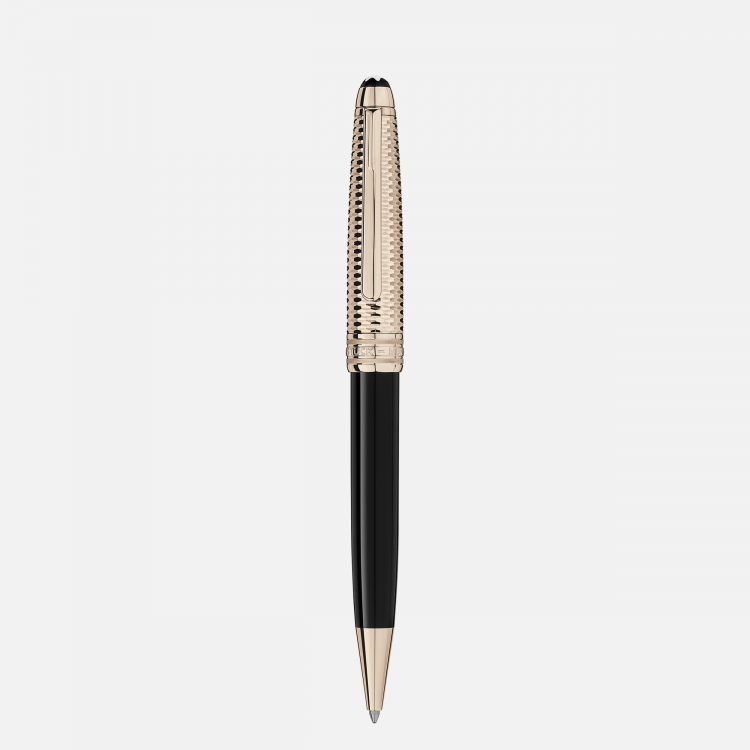 Stylo-bille Meisterstück Doué Geometry Classique doré or signature