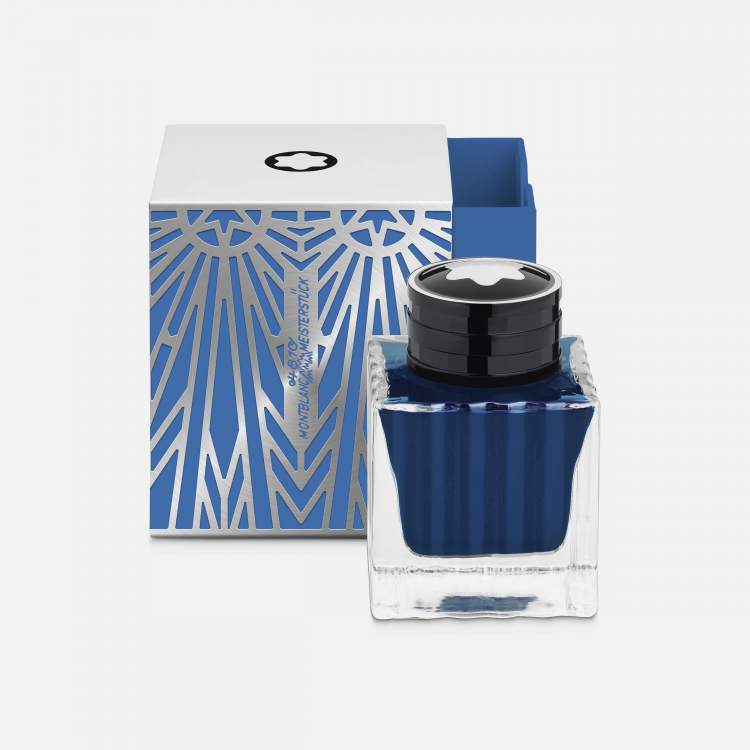 Encrier, collection Meisterstück The Origin, bleu - 50 ml