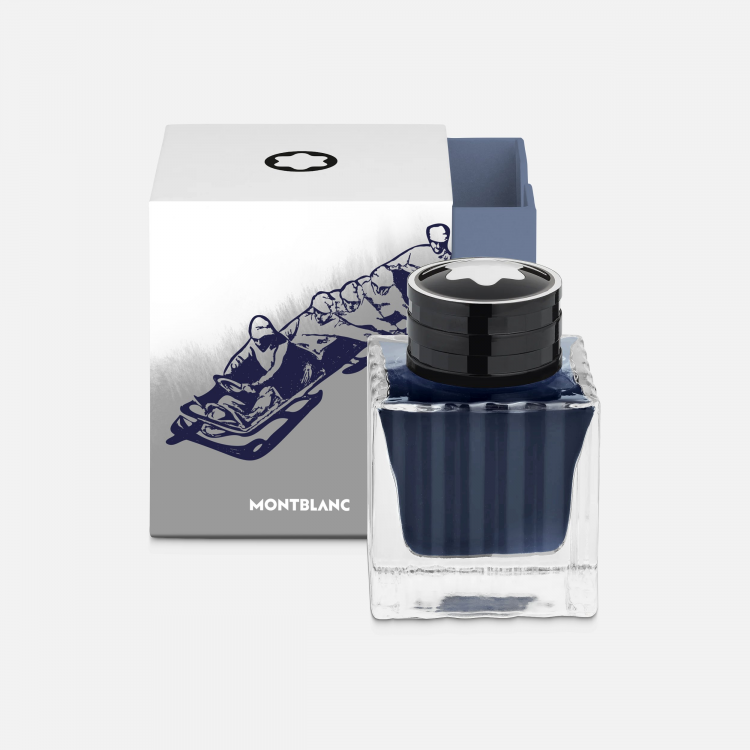 Flacon d’encre, Meisterstück x Olympic Heritage Chamonix 1924, Bleu - 50 ml