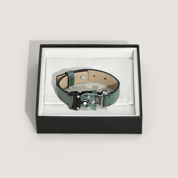 Bracelet gris d’étain avec fermoir M LOCK collection Montblanc Extreme 3.0