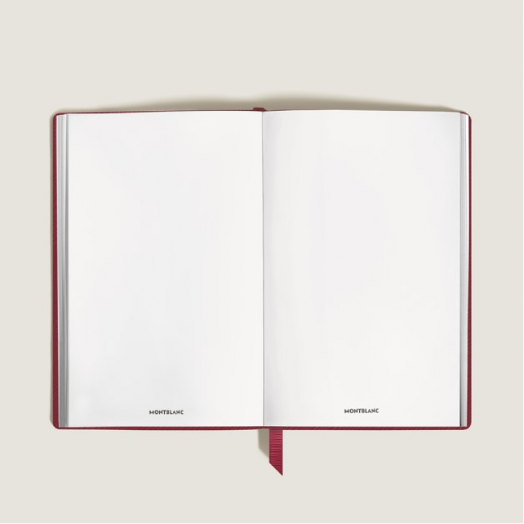 Carnet Petit Format en Cuir Sartorial, Pages Blanches