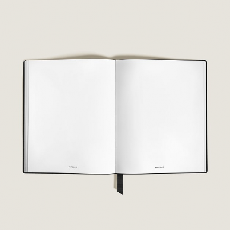 Carnet Grand Format en Cuir Sartorial, Pages Blanches