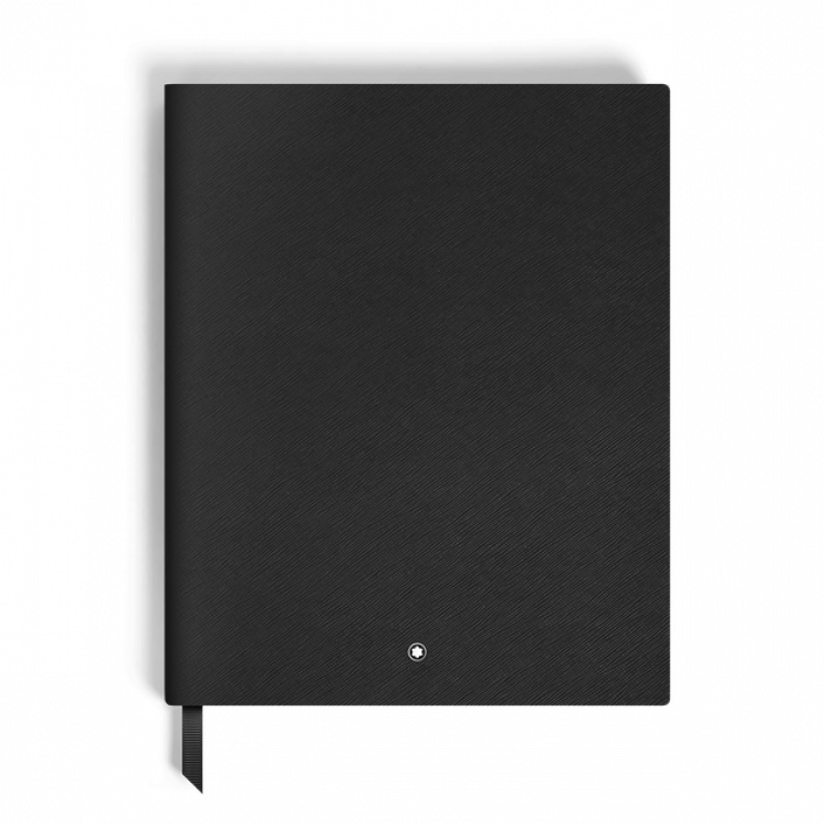 Carnet Grand Format en Cuir Sartorial, Pages Quadrillées