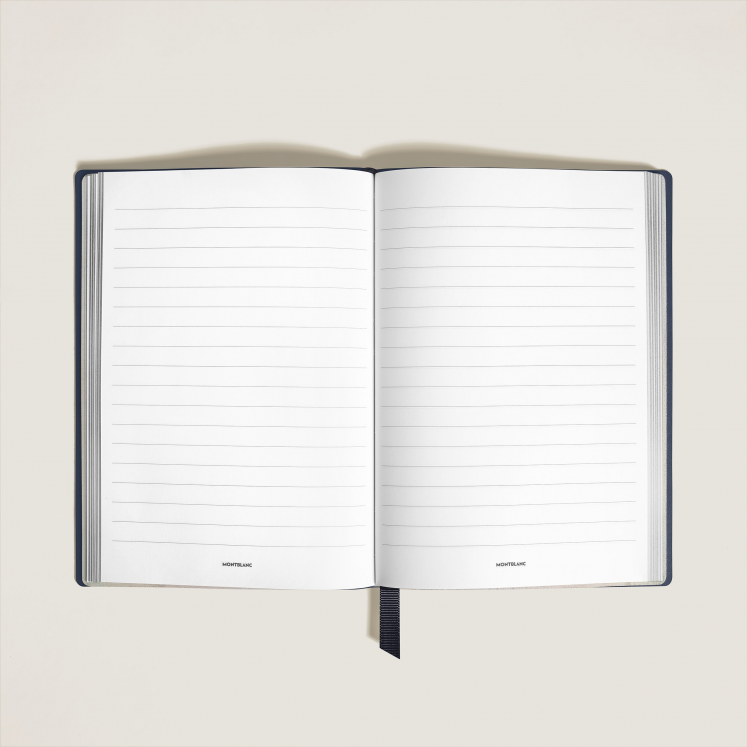 Carnet Moyen Format en Cuir Sartorial, Pages Lignées
