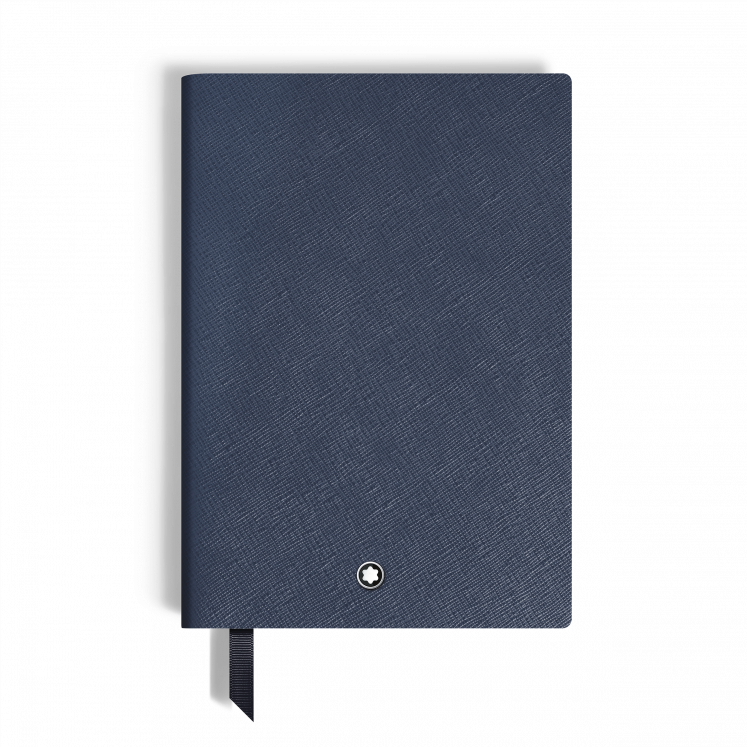 Carnet Moyen Format en Cuir Sartorial, Pages Blanches